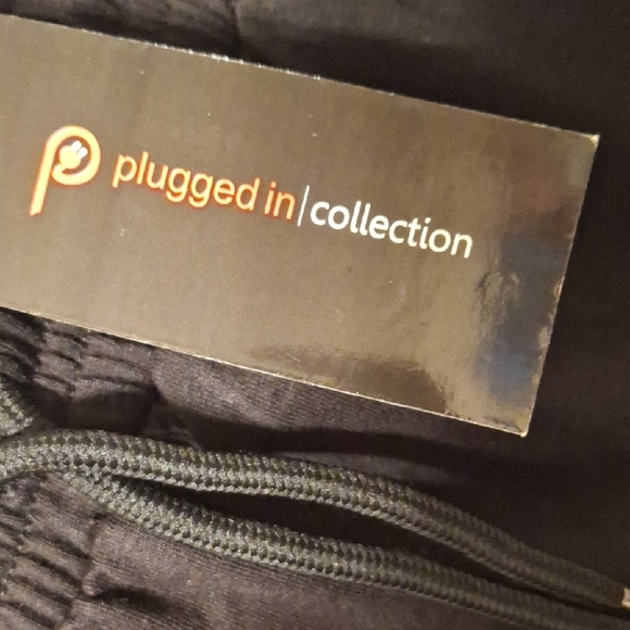 Plugged In Collection Detroit Street Wear Black Graphic Men's Shorts M 💚💚💚💚 - Picture 2 of 8